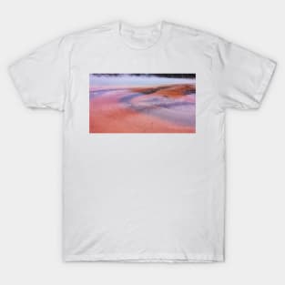 Pink Orange Reflective Spring T-Shirt